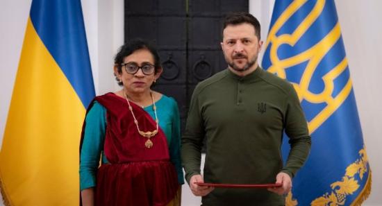 Zelensky Seeks Sri Lanka's Support for Peace